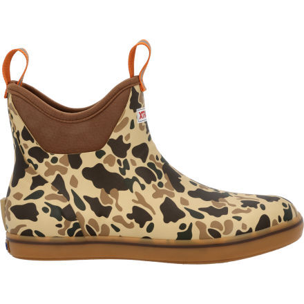 Men s 6 in Duck Camo Ankle Deck Boot XMABDCAM Brown