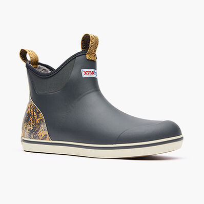 Men's Trolling Pack Fleece Lined Ankle Deck Boot, , large
