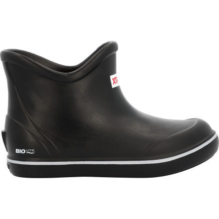 TUFS Little Kids Ankle Deck Boot XKTF001C Black