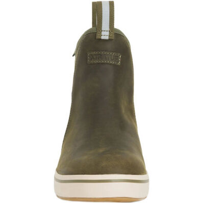 Men's Leather 6 in Ankle Deck Boot, , large