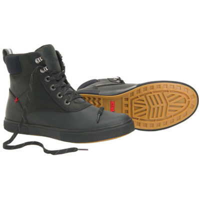Men's 6 in Leather Lace Ankle Deck Boot, , large
