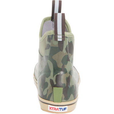 Men's 6 in Duck Camo Ankle Deck Boot, , large