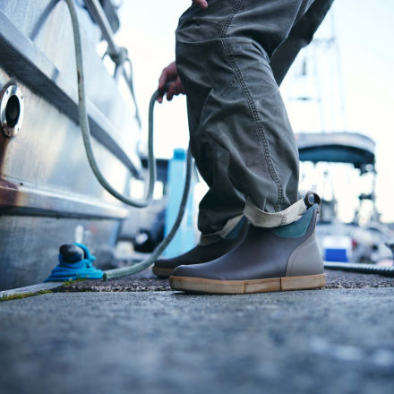 Mens ankle deck boots top