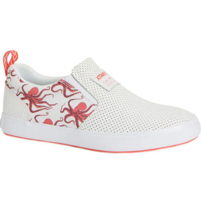 Women's Salmon Sisters Leather Sharkbyte Deck Shoe, , large