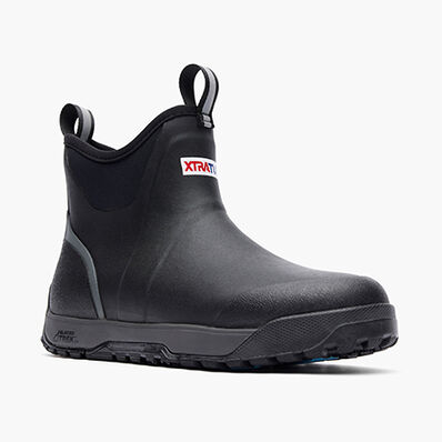 Men's Ice Fleece Lined Ankle Deck Boot, , large