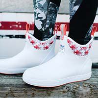 Salmon sisters octopus boots top
