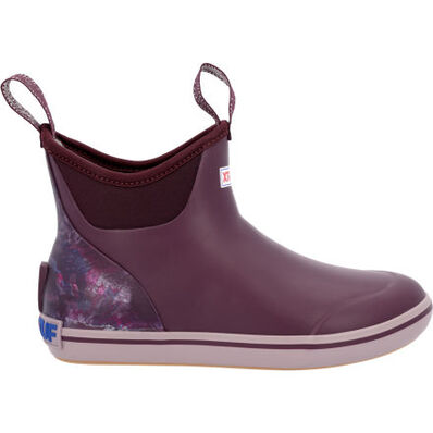 Women's Trolling Pack Fleece Lined Ankle Deck Boot, , large