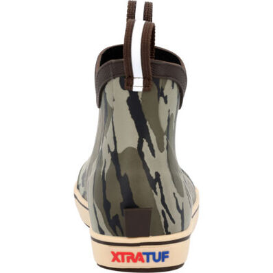 Kids' Mossy Oak® Bottomland Ankle Deck Boot, , large
