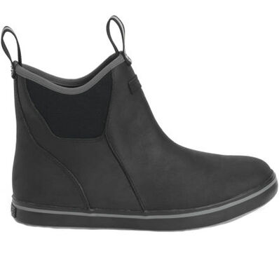 Men's Leather 6 in Ankle Deck Boot, , large
