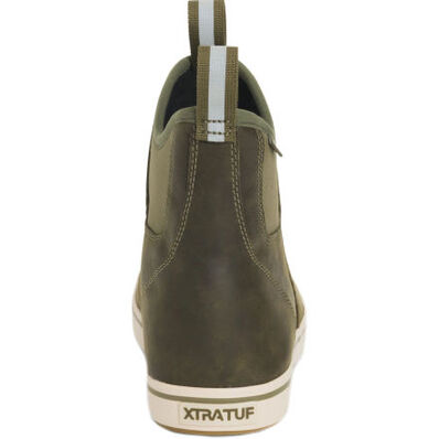 Men's Leather 6 in Ankle Deck Boot, , large