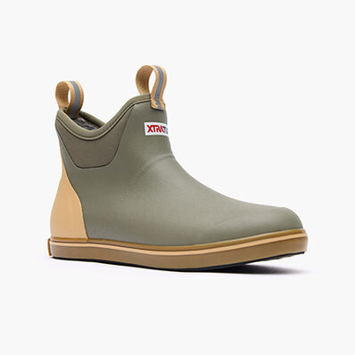 Men's Trolling Pack Fleece Lined Ankle Deck Boot, , large