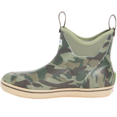 Men's 6 in Duck Camo Ankle Deck Boot, , large