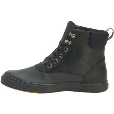 Men's 6 in Leather Lace Ankle Deck Boot, , large