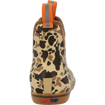 Men's 6 in Duck Camo Ankle Deck Boot, , large
