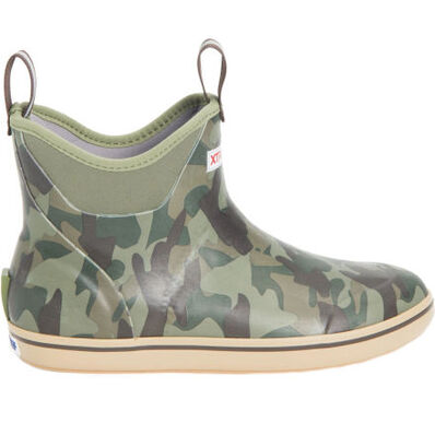 Men's 6 in Duck Camo Ankle Deck Boot, , large