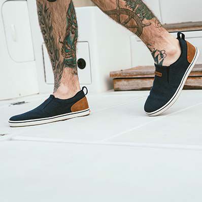 Men's Canvas Sharkbyte Deck Shoe, , large