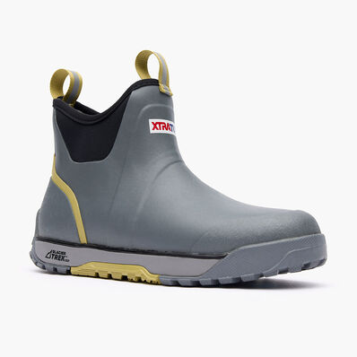 Men's Ice Fleece Lined Ankle Deck Boot, , large