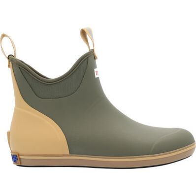 Men's Trolling Pack Fleece Lined Ankle Deck Boot, , large