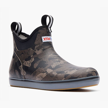 Women s Black Camo 6 in Ankle Deck Boot XWAB002