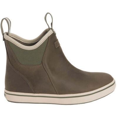 Women's Leather 6 in Ankle Deck Boot, , large