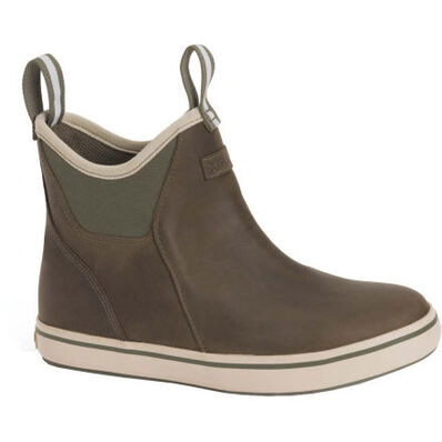 Women's Leather 6 in Ankle Deck Boot, , large