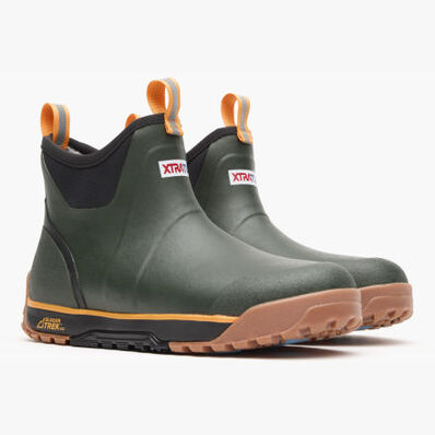 Men's Ice Fleece Lined Ankle Deck Boot, , large