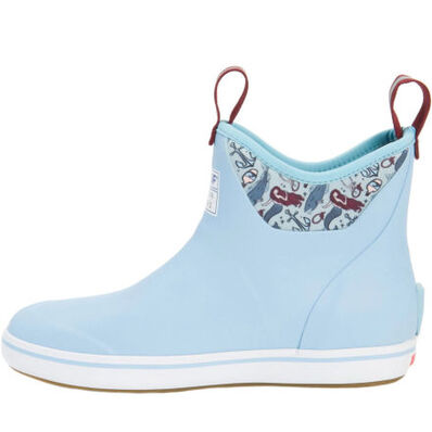 Women's Salmon Sisters 6 in Ankle Deck Boot, , large