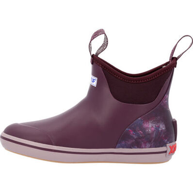 Women's Trolling Pack Fleece Lined Ankle Deck Boot, , large
