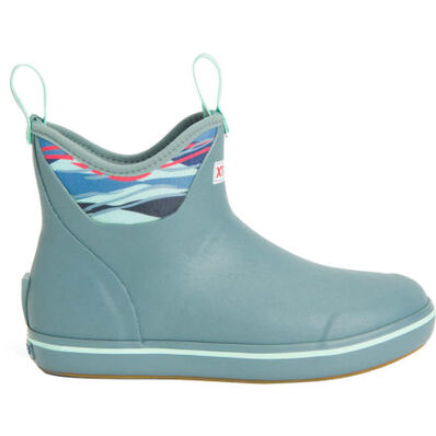 Women's 6 in Beach Glass Ankle Deck Boot, , large