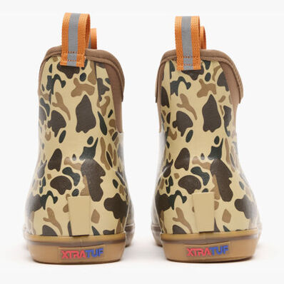 Men's 6 in Duck Camo Ankle Deck Boot, , large