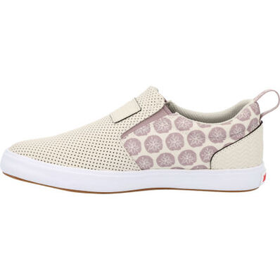 Women's Salmon Sisters Leather Sharkbyte Deck Shoe, , large