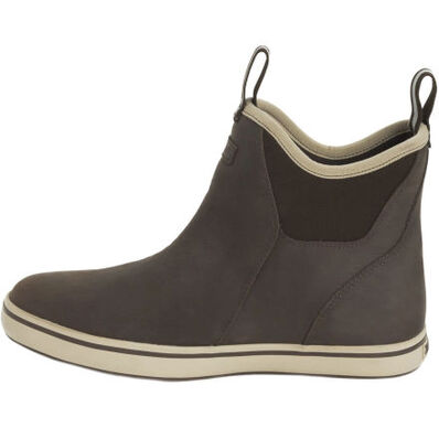 Men's 6 in Leather Ankle Deck Boot, , large