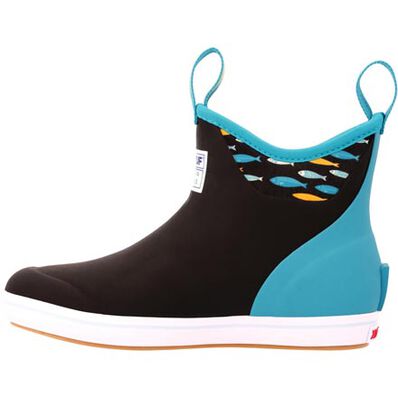 Women's Salmon Sisters 6 in Ankle Deck Boot, , large