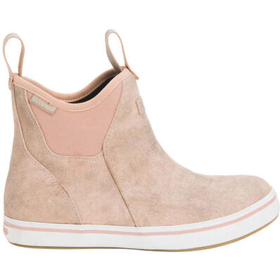 Women's 6 in Leather Ankle Deck Boot, , large