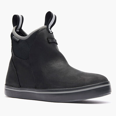 Women's Leather 6 in Ankle Deck Boot, , large