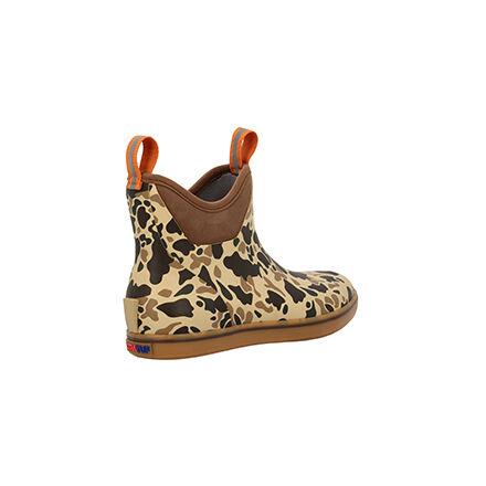 Women s 6 in Ankle Deck Boot XWABDCMO Duck Camo