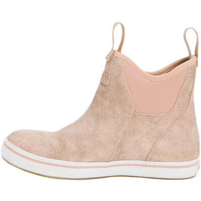 Women's 6 in Leather Ankle Deck Boot, , large