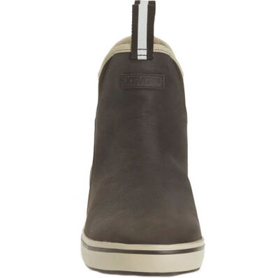 Men's 6 in Leather Ankle Deck Boot, , large