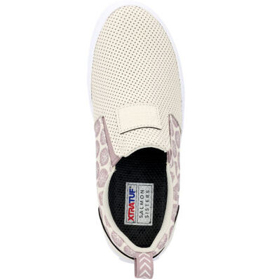 Women's Salmon Sisters Leather Sharkbyte Deck Shoe, , large
