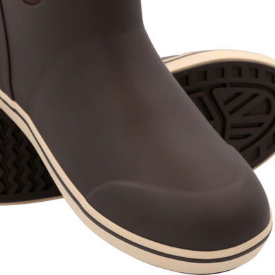 Xtratuf Men's 6'' Ankle Waterproof Deck Boots, Size 11, Brown