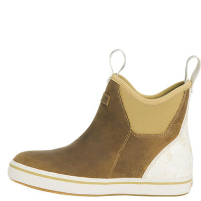 Women's Leather 6 in Ankle Deck Boot, , large