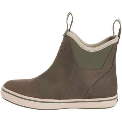 Women's Leather 6 in Ankle Deck Boot, , large