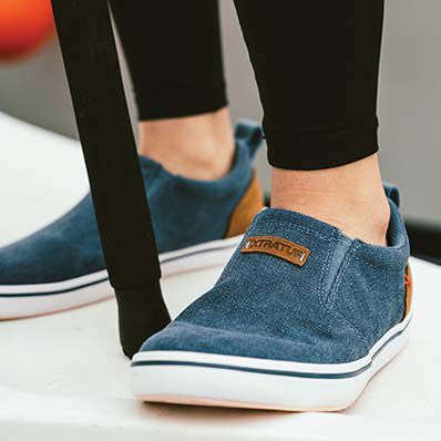 Women's Canvas Sharkbyte Deck Shoe, , large