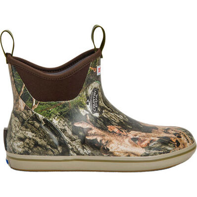 Men's Ankle Deck Boot Mossy Oak Country DNA, , large