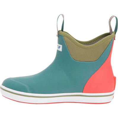 Women's 6 in Buoy Ankle Deck Boot XWAB304 Chinois Green