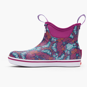 Women's Kaleidoscope Scales 6 in Ankle Deck Boot, , grid-large