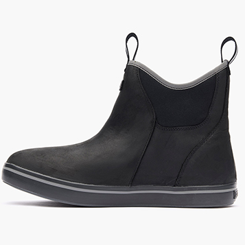 Men's Leather 6 in Ankle Deck Boot, , grid-large
