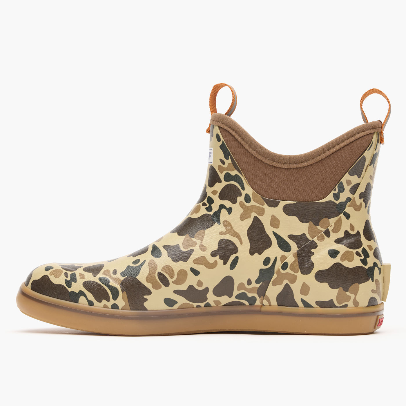 Men's 6 in Duck Camo Ankle Deck Boot, , grid-large