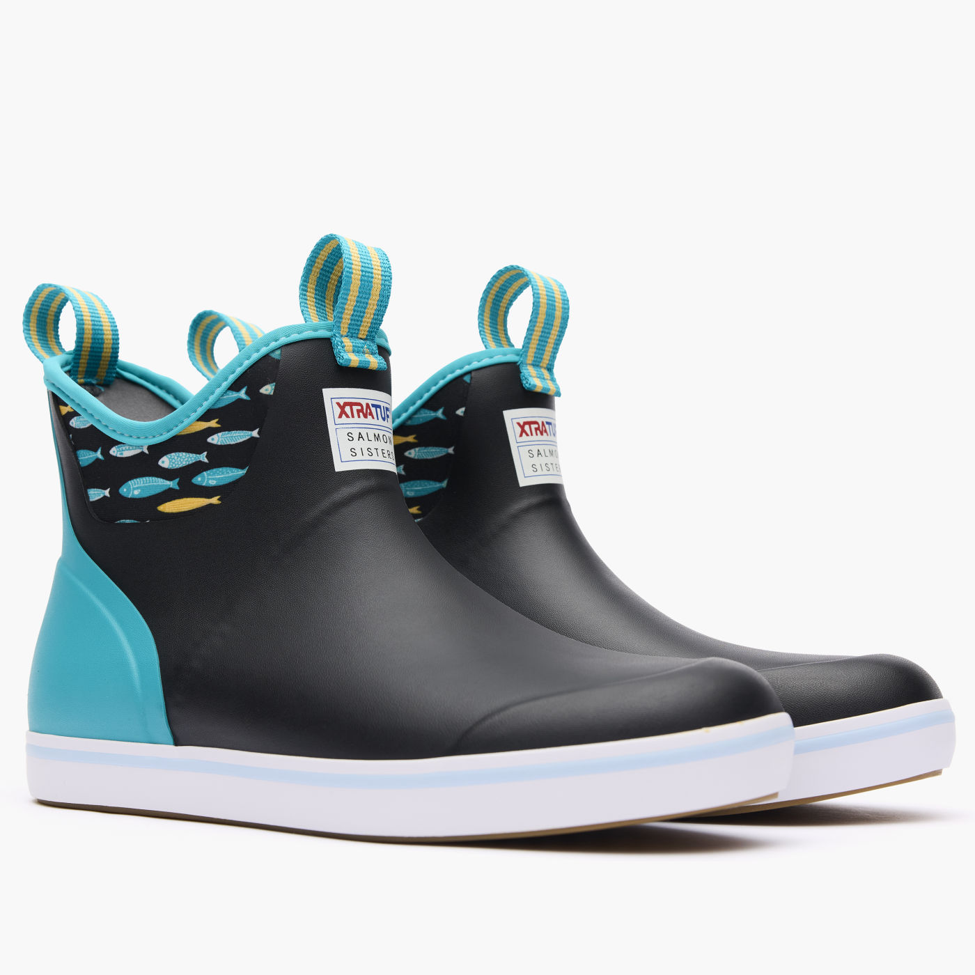 Women's Salmon Sisters 6 in Ankle Deck Boot, , grid-large