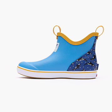 Kids' Salmon Sisters Ankle Deck Boot, , grid-large